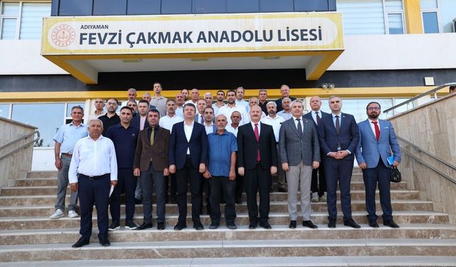 Adıyaman’da “Halk ve Güvenlik” Toplantıları Sürüyor