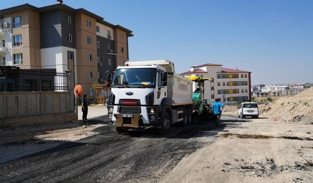 Adıyaman’da Üç Bölgede Asfalt Çalışması
