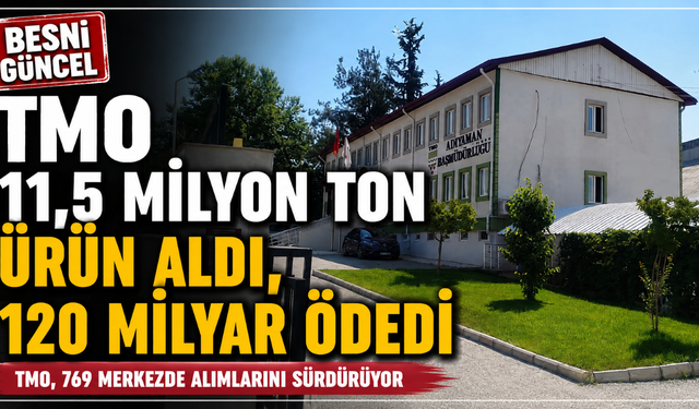 TMO, Üreticinin Tüm Ürününü Almaya Devam Edecek