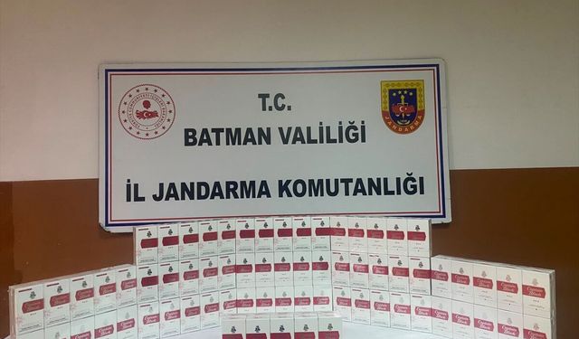 Batman'da yasa dışı madde ve kaçakçılık operasyonlarında 63