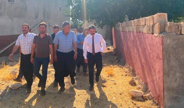 Besni Kaymakamı Aslan’dan Akdurak Köyü’ne Ziyaret