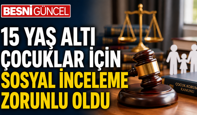 Çocuk adaletinde yeni dönem: Kanun yasalaştı