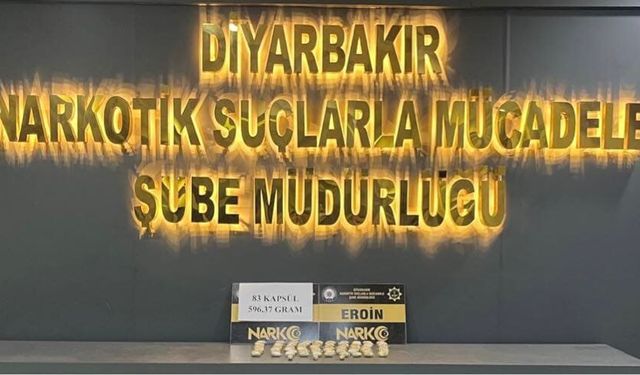 Diyarbakır'da Yasa Dışı Madde Operasyonunda Yakalama