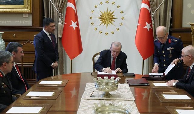 Erdoğan'ın Onayıyla TSK'da Terfi ve Atamalar Belli Oldu