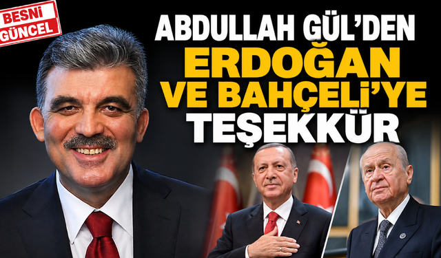 Gül: “Bu Cesur Adımı Atan Siyasi Liderleri Tebrik Ederim”