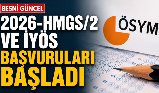 İyöS Başvuruları 2026-HMGS/2 İle Alınacak
