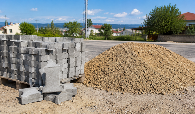 KİLİTLİ PARKE TAŞI VE KUM SATIN ALINACAKTIR
