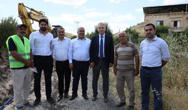 Mardin'de Altyapı Çalışmaları Hız Sürüyor