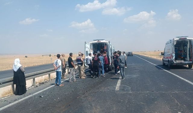 Nusaybin'de Trafik Kazası: 6 Yaralı