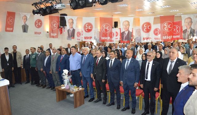 Osman Suat Akgül MHP Savur İlçe Başkanlığına Yeniden