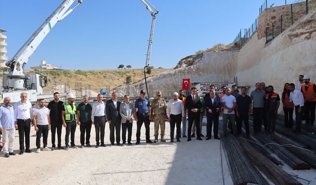 Midyat'ta Sosyal Tesisin Temelleri Atıldı
