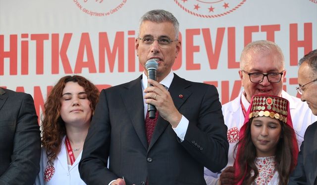 Bakan Kemal Memişoğlu, Gaziantep'te Ek Hastane Binası Açtı