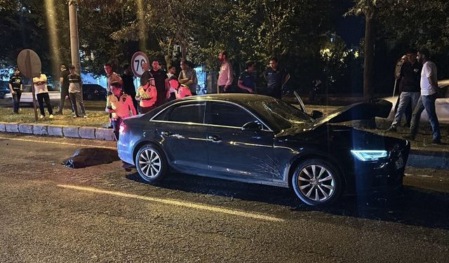 Siverek'te trafik kazasında bir yaya hayatını kaybetti