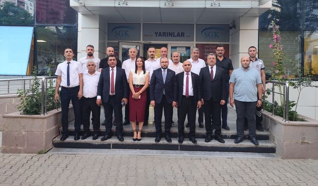 SGK Başkanı Elitaş, Siirt'teki Çalışmaları Değerlendirdi