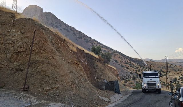Silopi'deki Orman Yangını Kontrol Altına Alındı
