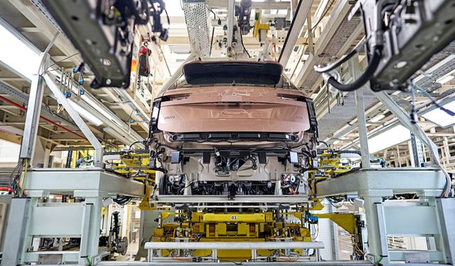Skoda Yeni Elektrikli SUV Peaq'in Üretimine Başladı