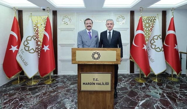 Hisarcıklıoğlu'ndan Mardin'e Ekonomik Ziyaret