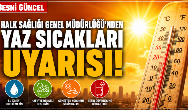 Uzmanlardan Sıcak Hava Uyarısı