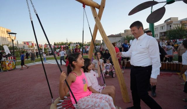 Adıyaman’da Denizli Desteğiyle Yeni Park Kazandırıldı