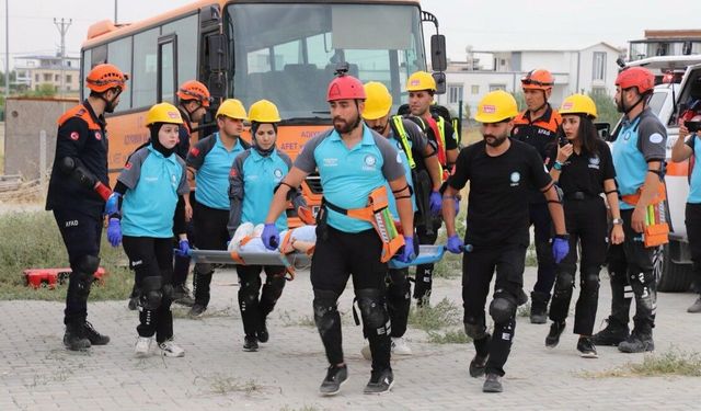 Adıyaman’da UMKE ve AFAD Ekipleri Tatbikat Yaptı