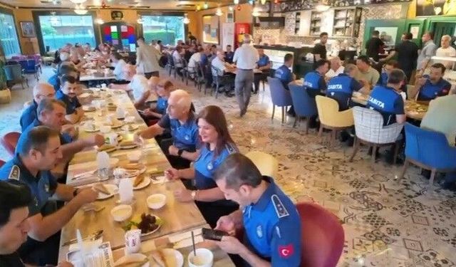 Başkan Tutdere, Zabıta Personeliyle Bir Araya Geldi