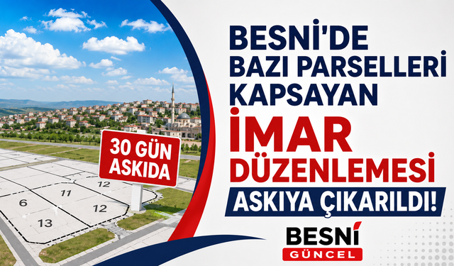 Aşağısarhan Mahallesi’nde İmar Uygulaması 30 Gün Askıda