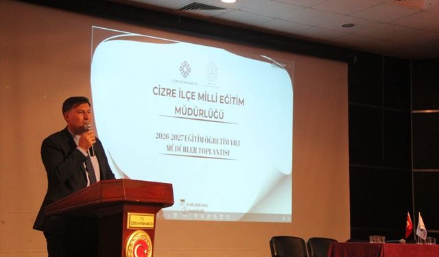Cizre'de Eğitime Yönelik Kapsamlı Değerlendirme Toplantısı