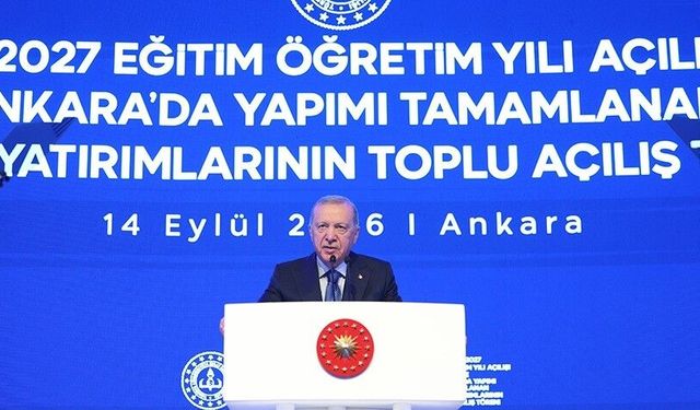 Erdoğan: “Eğitimde Fırsat Eşitliğini Yaygınlaştırıyoruz”
