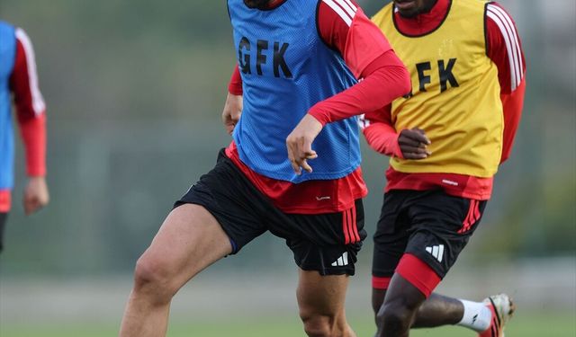 Gaziantep FK, Çorum FK maçı hazırlıklarını sürdürdü