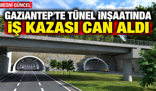 Dülük Tüneli Kazasında Bir İşçi Hayatını Kaybetti