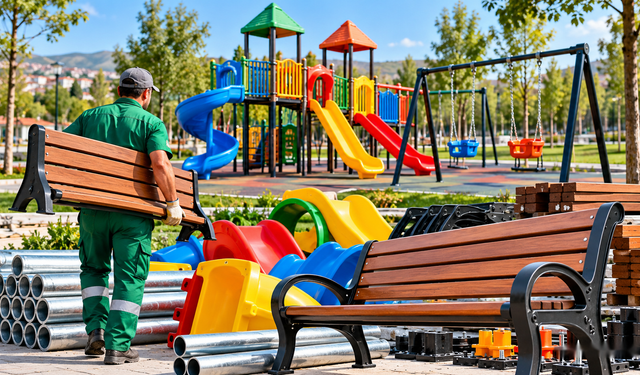 Kahta Belediyesi park malzemeleri alım ihalesi