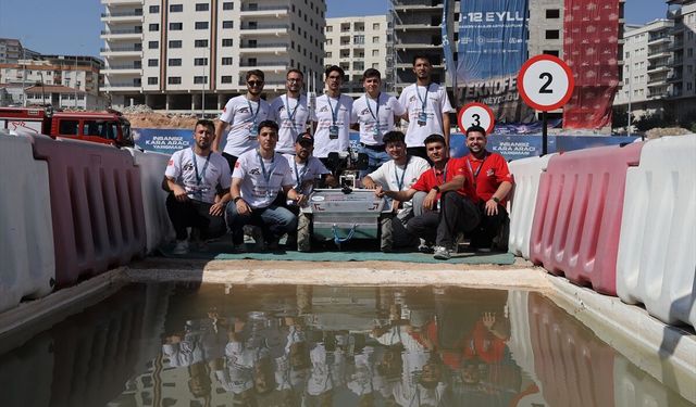 Mardin'de İnsansız Kara Aracı Yarışması Sona Erdi