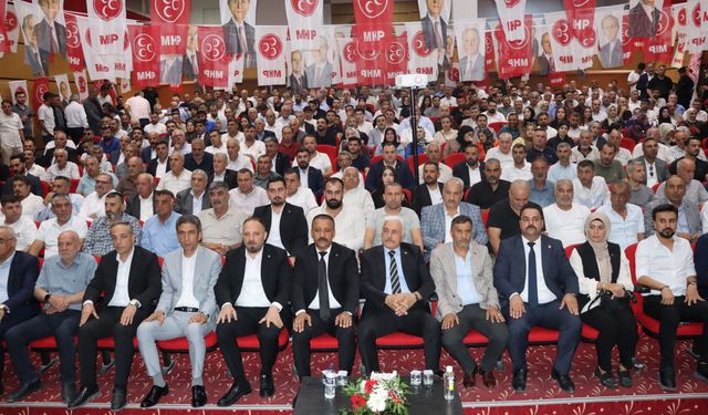 MHP Midyat İlçe Başkanlığına Adil Acar yeniden seçildi