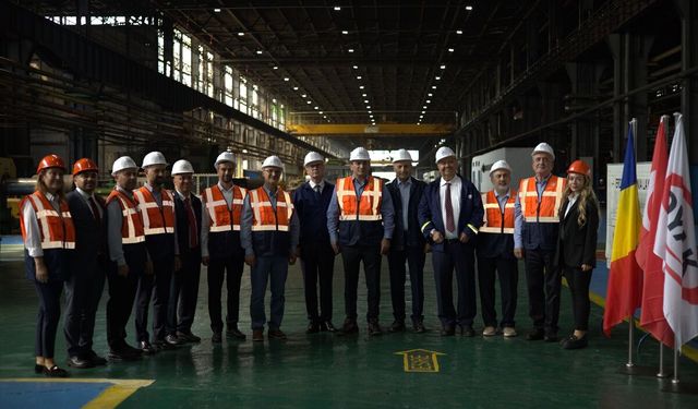 OYAK Genel Müdürü Erdemir Romanya'yı Ziyaret Etti