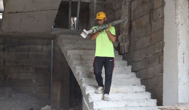 Şanlıurfalı Atlet İnşaat'tan Piste Koşuyor
