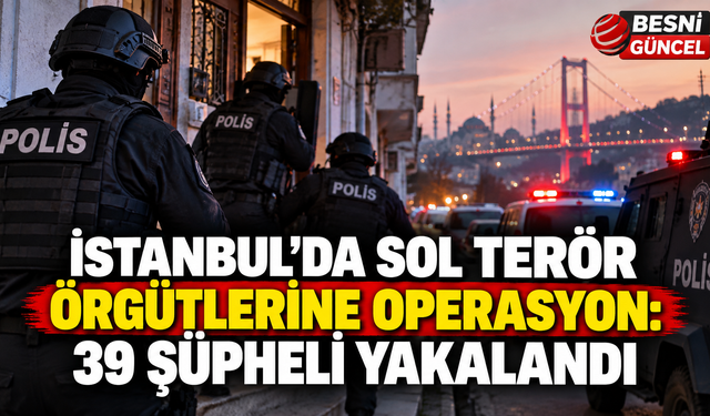 10 İlde Eş Zamanlı Operasyon: 52 Şüpheli Tespit Edildi