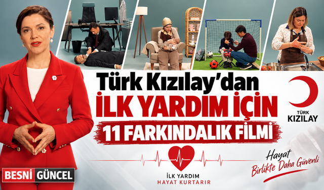 Türk Kızılay’dan 11 Yeni İlk Yardım Kamu Spotu