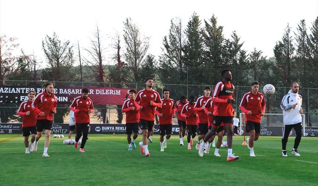 Gaziantep FK, Erzurumspor Maçının Hazırlıklarına Başladı