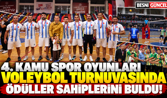 Kamu Spor Oyunları’nda Kupalar Sahiplerini Buldu