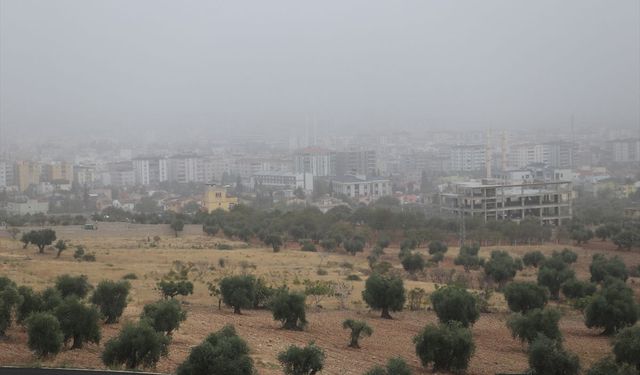 Kilis'te Toz Taşınımı Günlük Yaşamı Etkiliyor