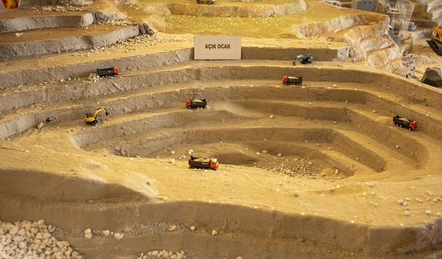Madenciliğin Aşamaları TEKNOFEST'te Minyatür Sahada