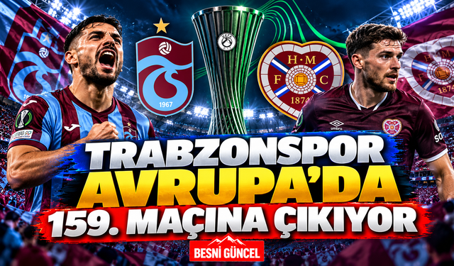 Trabzonspor Avrupa’da 159. Maçına Çıkıyor