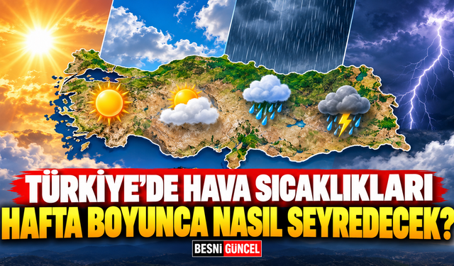 Meteorolojiden 10-16 Ekim Haftalık Hava Tahmini