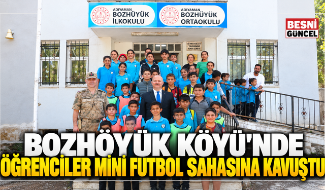 Adıyaman’da Köy Okullarında Spor İmkânları Artıyor
