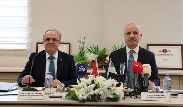 YÖK ve Suriye Arasında Yükseköğretim Mutabakatı