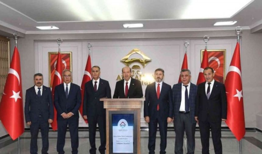 KKTC Cumhurbaşkanı Tatar: “Türkiye yüzyılı hedefleri bizim de hedefimizdir”