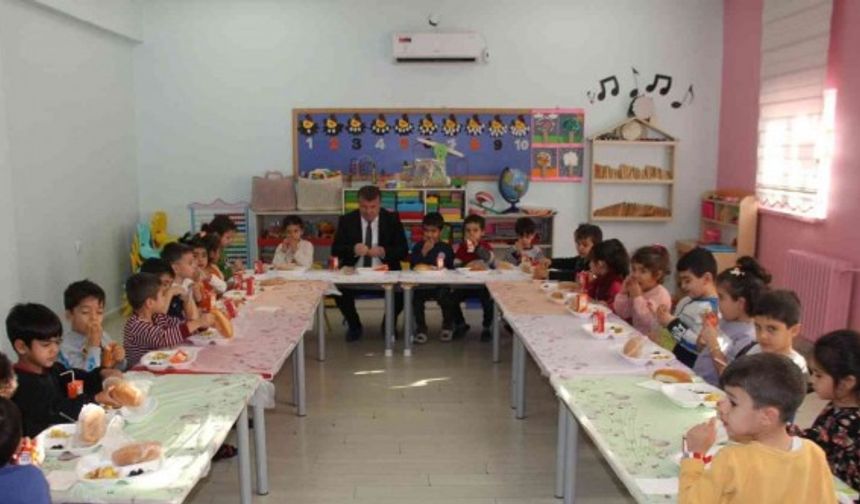 Dezavantajlı okul öncesi öğrencilerine ücretsiz kahvaltı