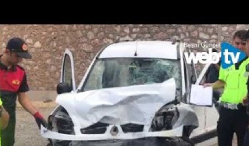 Şambayatta Feci Trafik Kazası 3 Yaralı