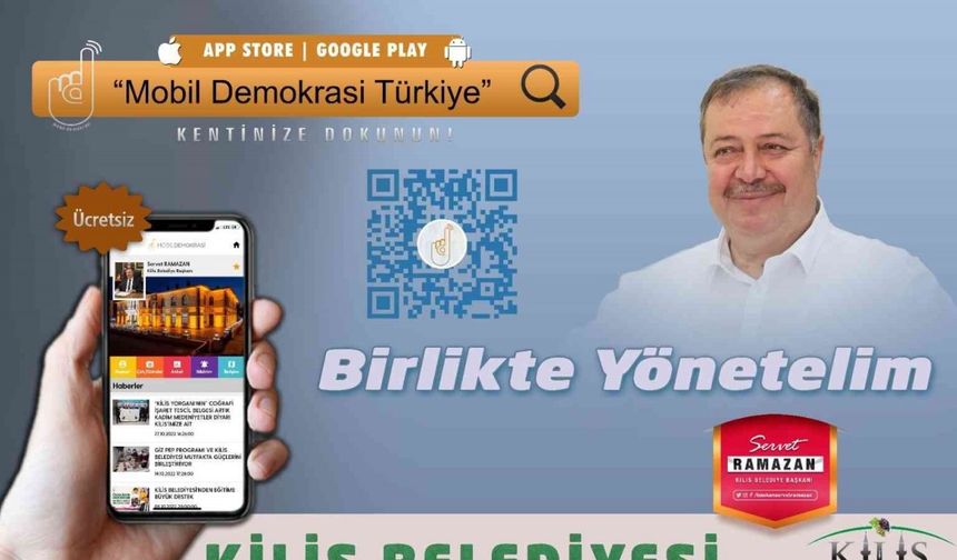 Kilis’te “Mobil Demokrasi Türkiye" uygulaması