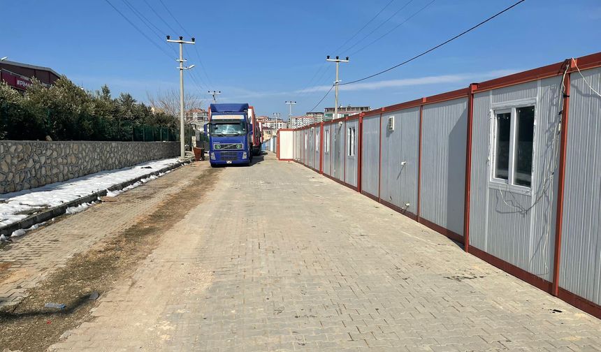 Besni’de Konteyner Kentte “Çankırı Mahallesi” oluşturulacak.